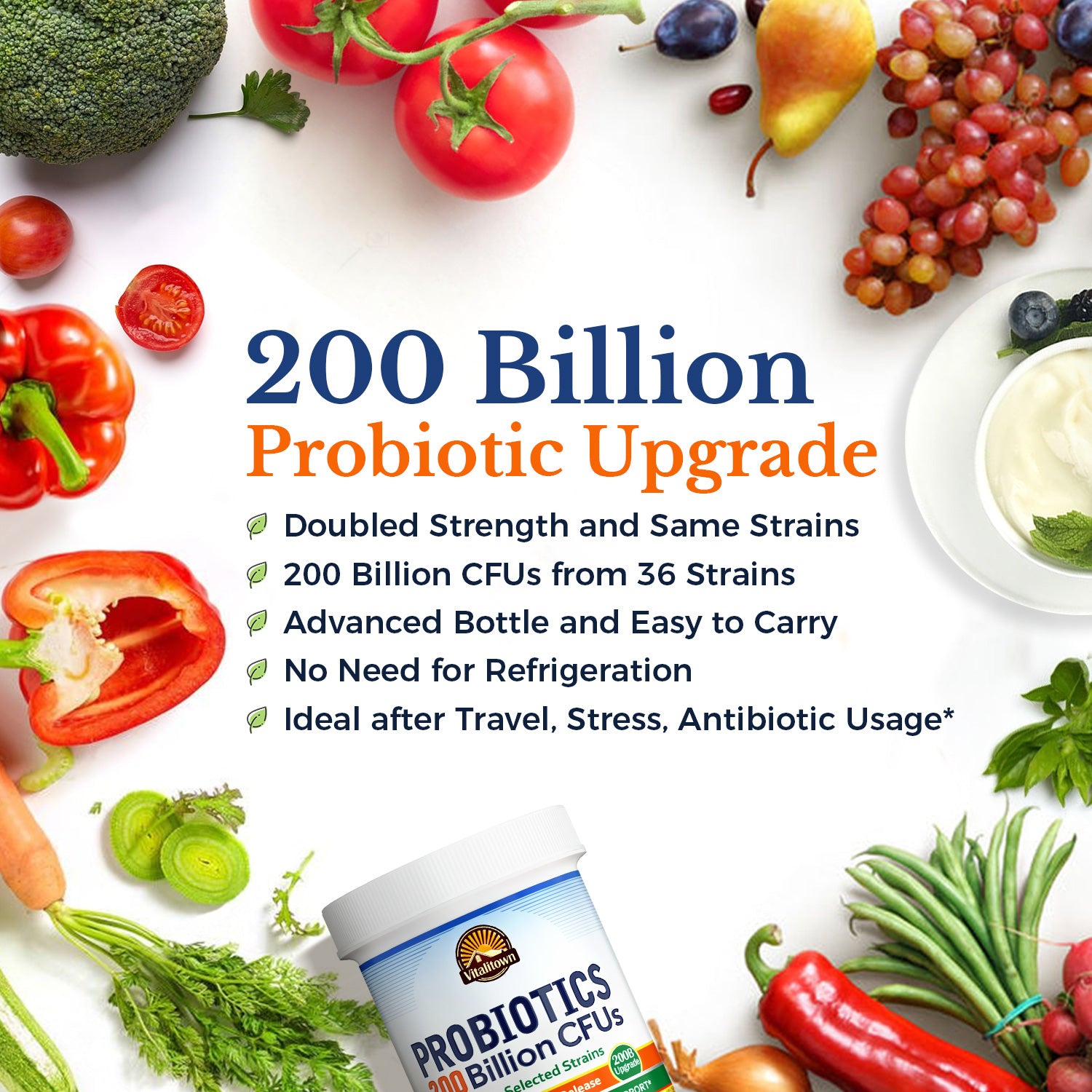 200 Billion Probiotics