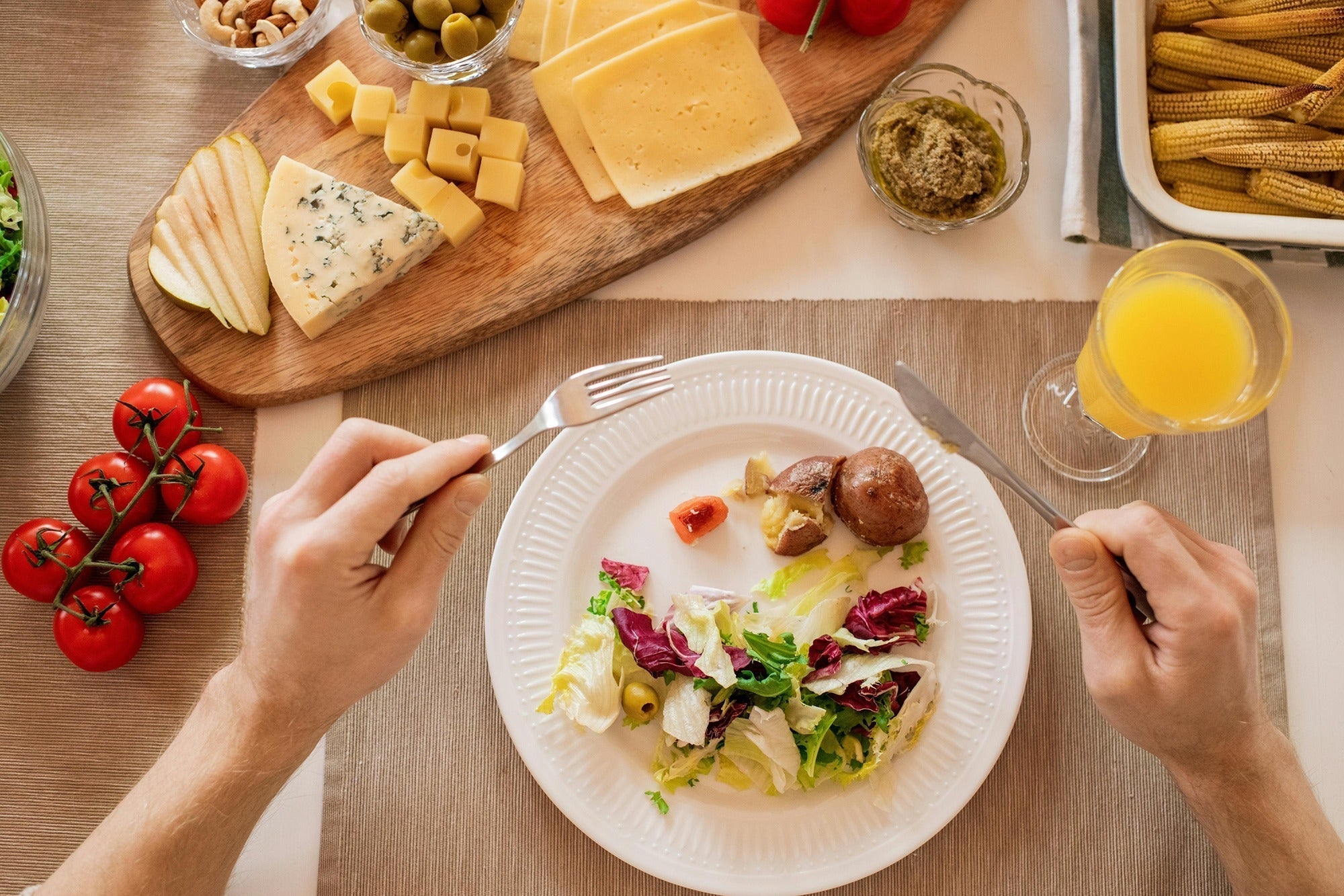 a balanced approach to nutrition that prioritizes protein, fiber, and healthy fats