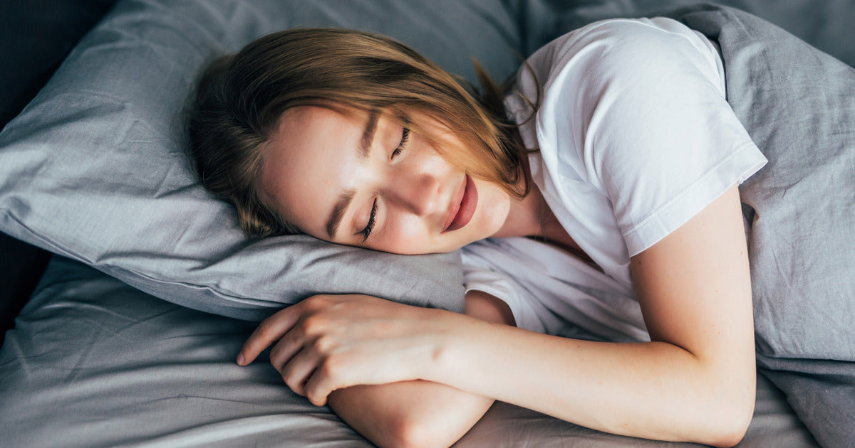 a sleeping woman
