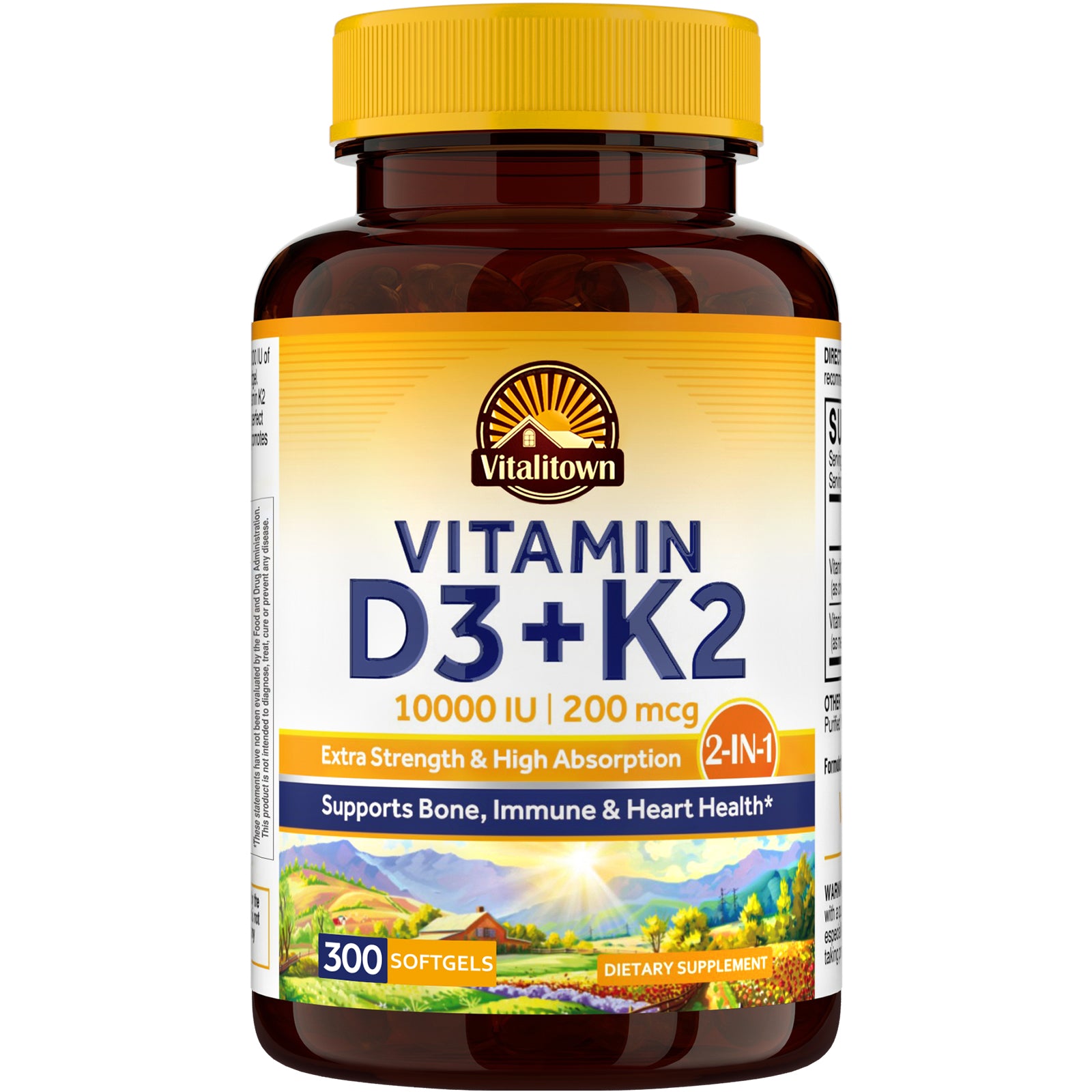 Vitamin D3 + K2 Softgel