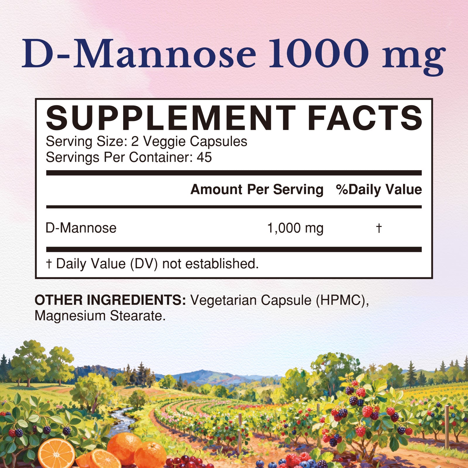 D-Mannose 1000 mg