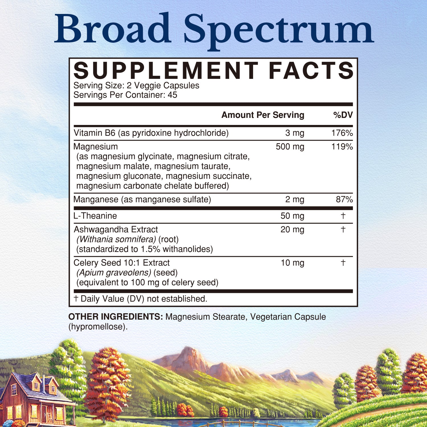 Magnesium Complex Supplement Facts | Magnesium Glycinate Citrate Malate Taurate & More - 90 Veggie Capsules