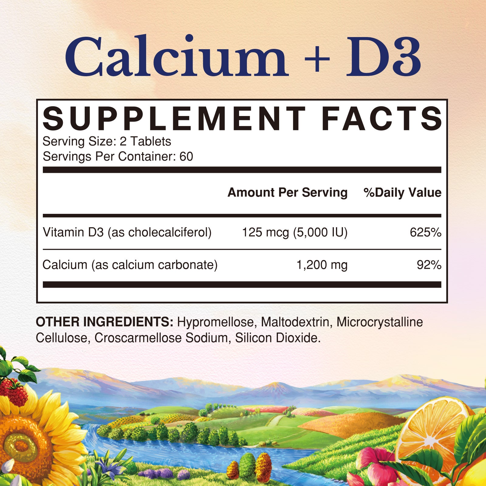 Calcium + Vitamin D3