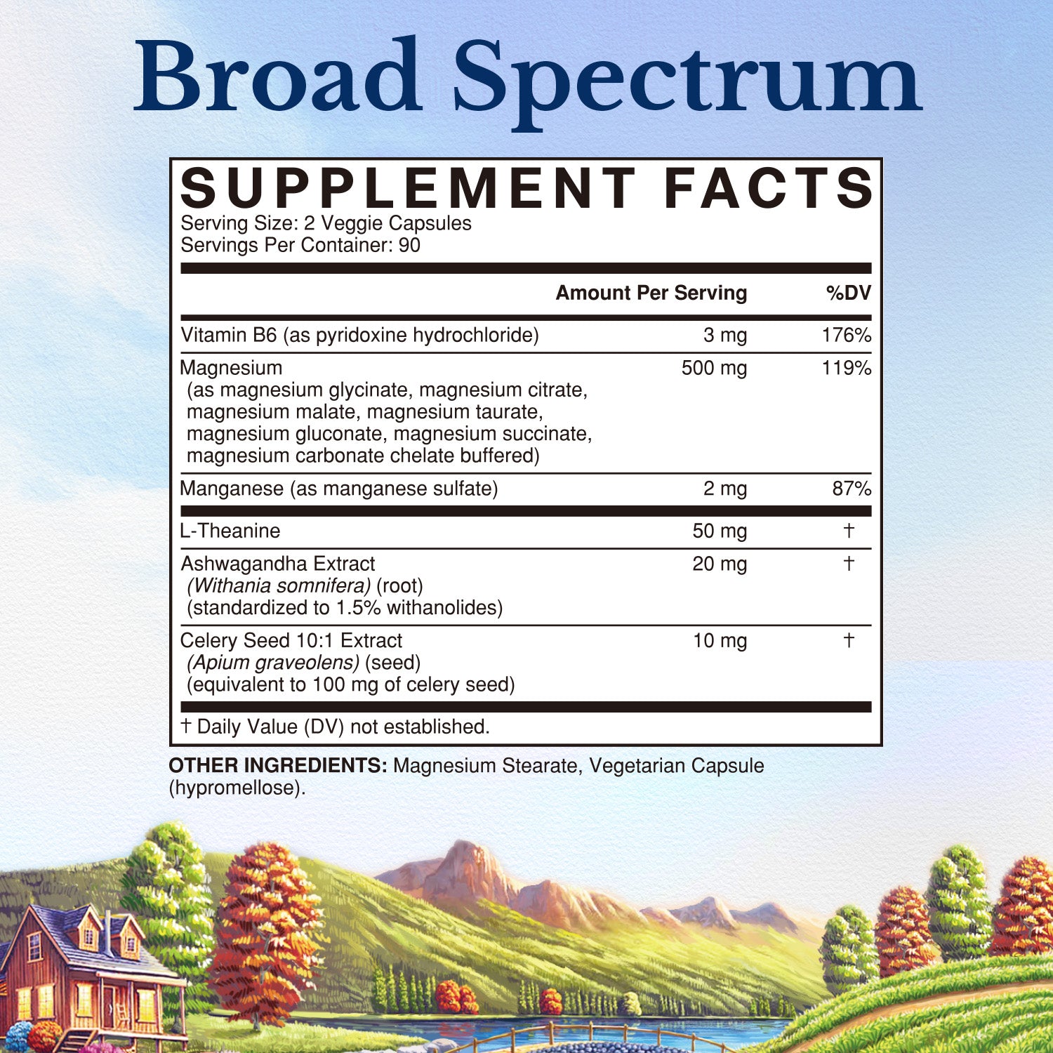 Magnesium Complex Supplement Facts | Magnesium Glycinate Citrate Malate Taurate & More - 180 Veggie Capsules