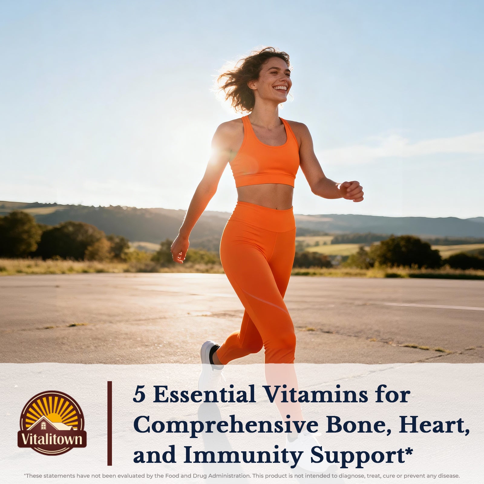 5 Essential Vitamins for Comprehensive Bone, Heart, and Immunity Support.