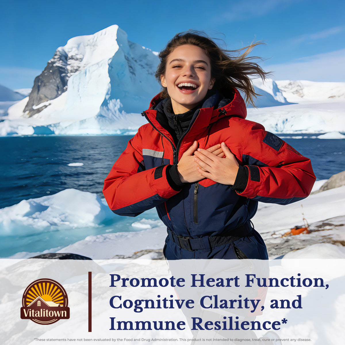 Krill Oil with EPA DHA and Astaxanthin Supports Heart Function and Immune Resilience
