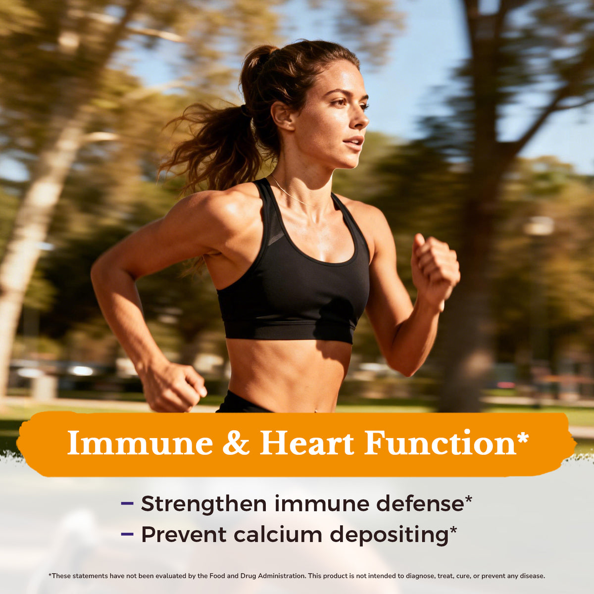 Vitamin D3 K2 with Magnesium Glycinate Supports Healthy Immune Defense and Heart Function