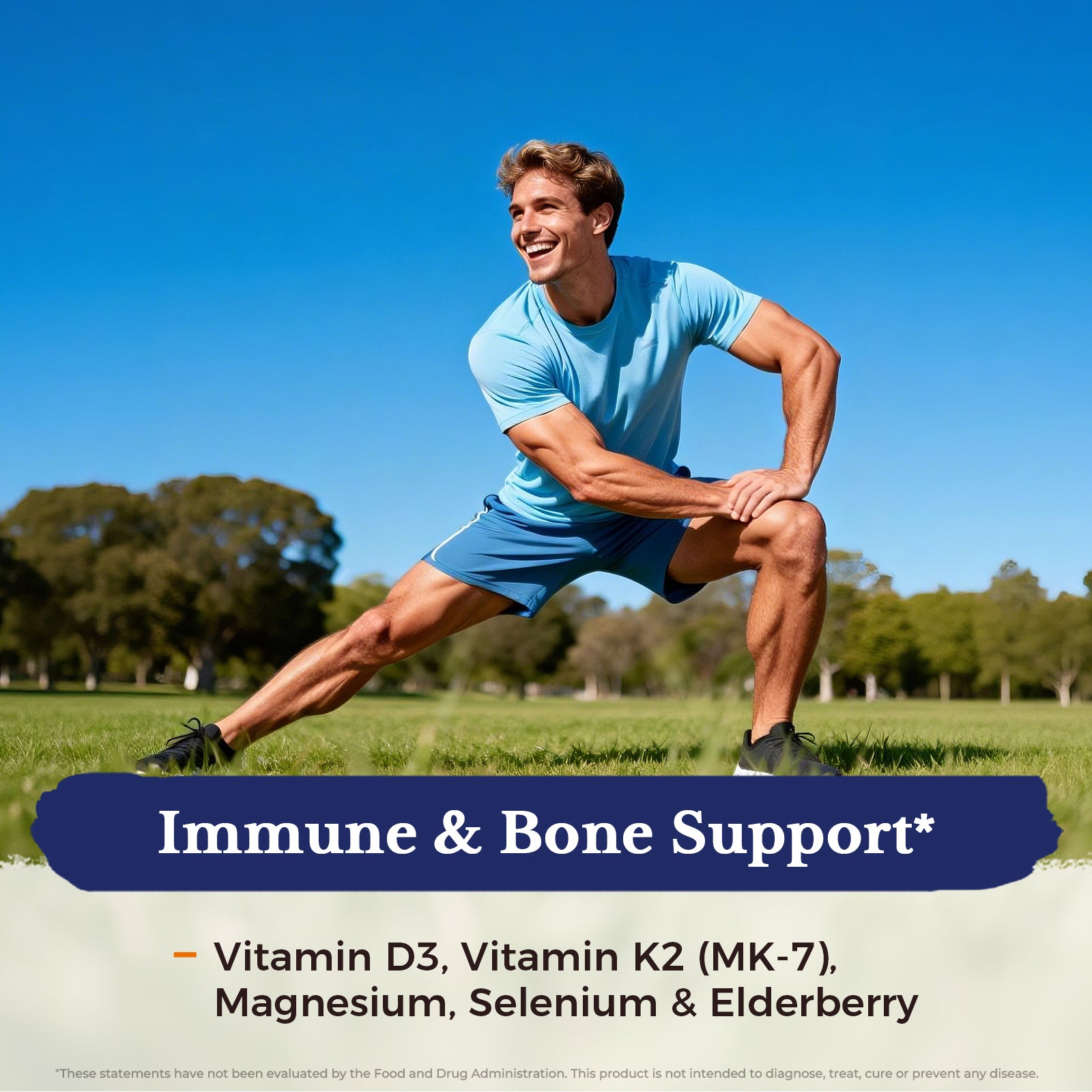 Men's Multivitamin Supports Your Immune and Bone Strength