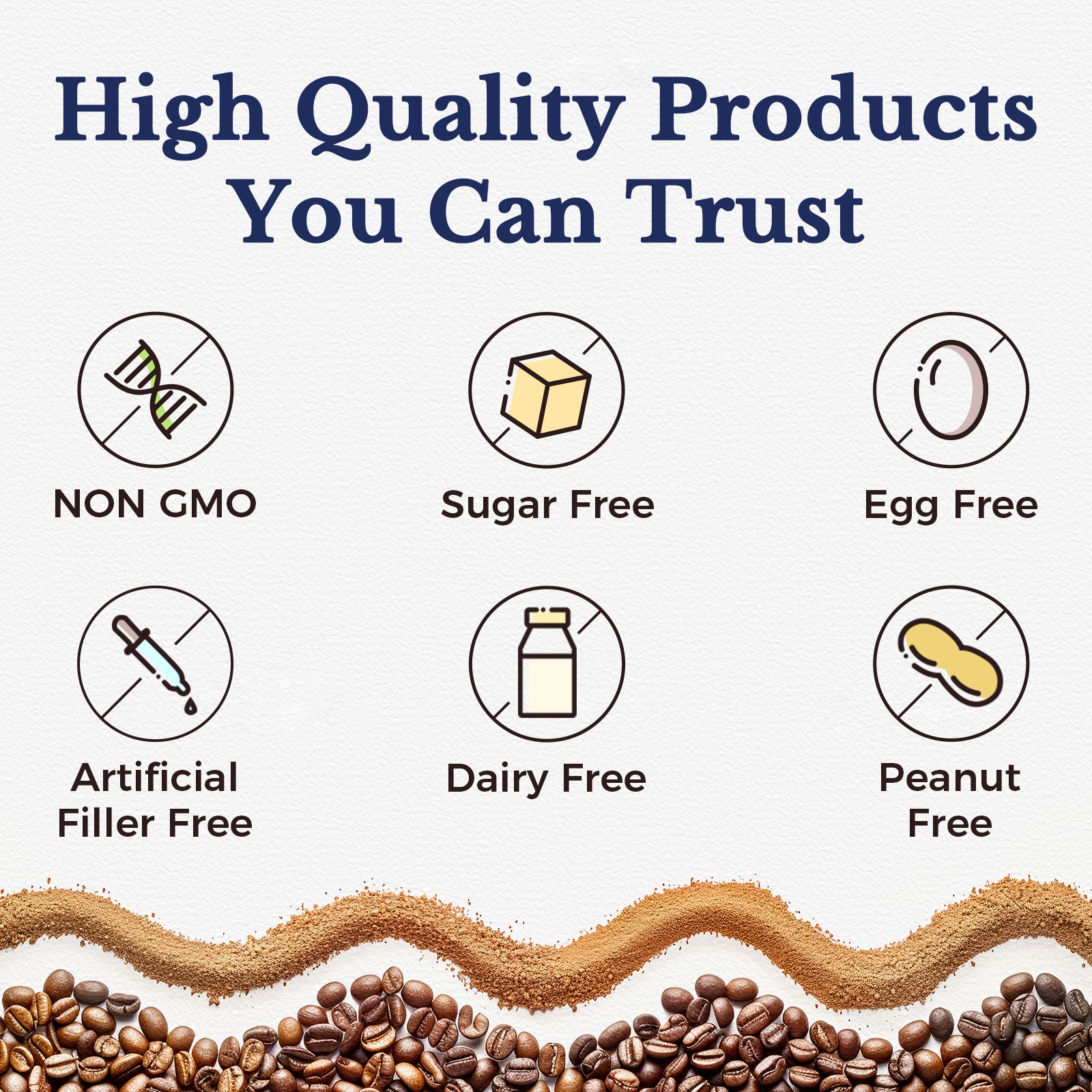 Vitalitown Supplement Features High Quality No Soy No Sugar No Egg No Gluten No Dairy