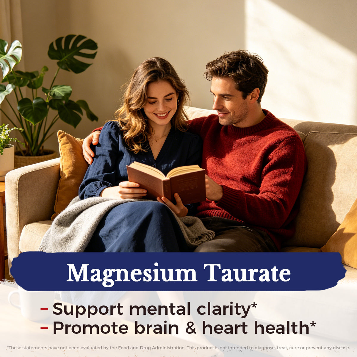Magnesium Taurate Supports Mental Clarity and Promotes Brain and Heart Health