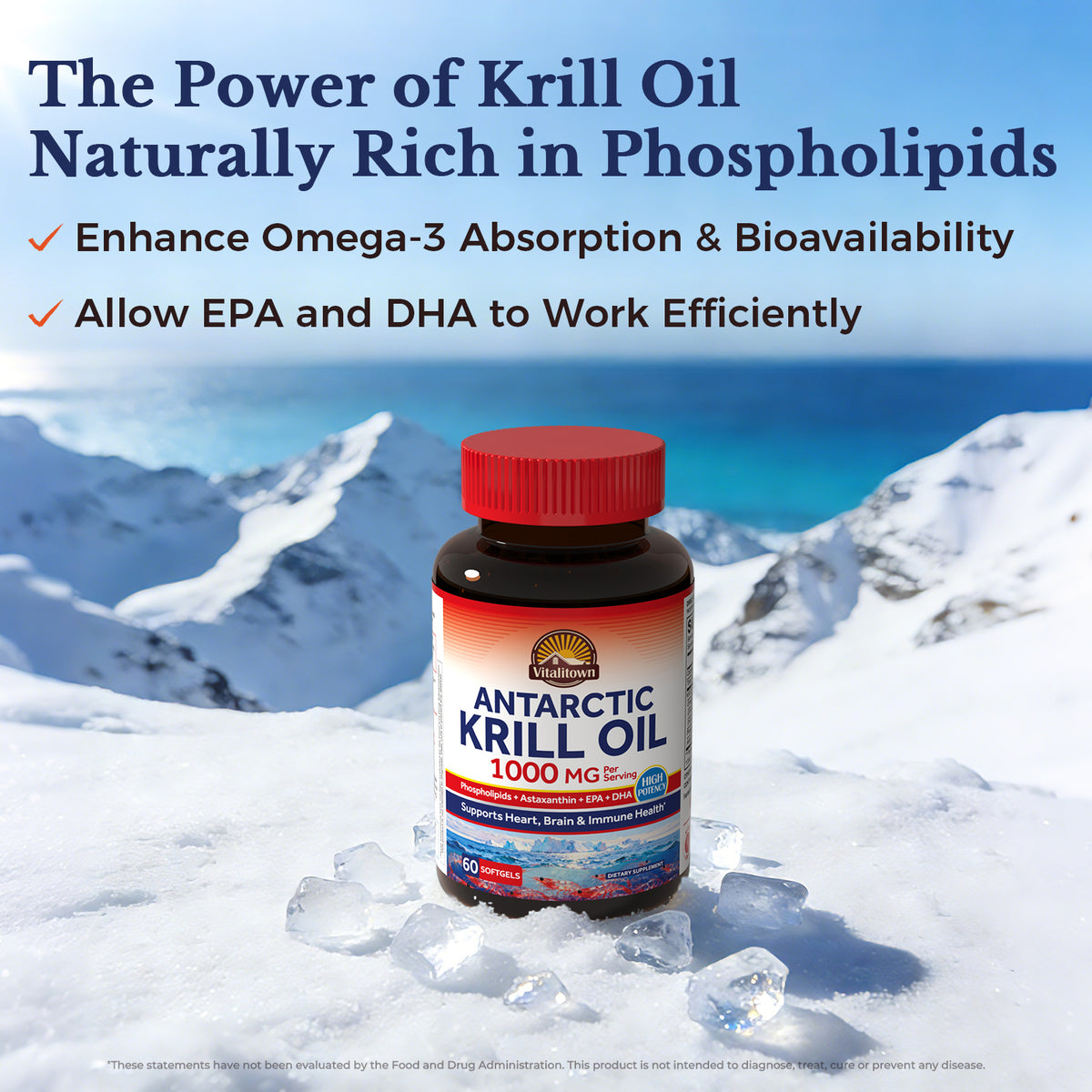 Antarctic Krill Oil with Phospholipids Supports Omega-3 Absorption and EPA DHA Bioavailability