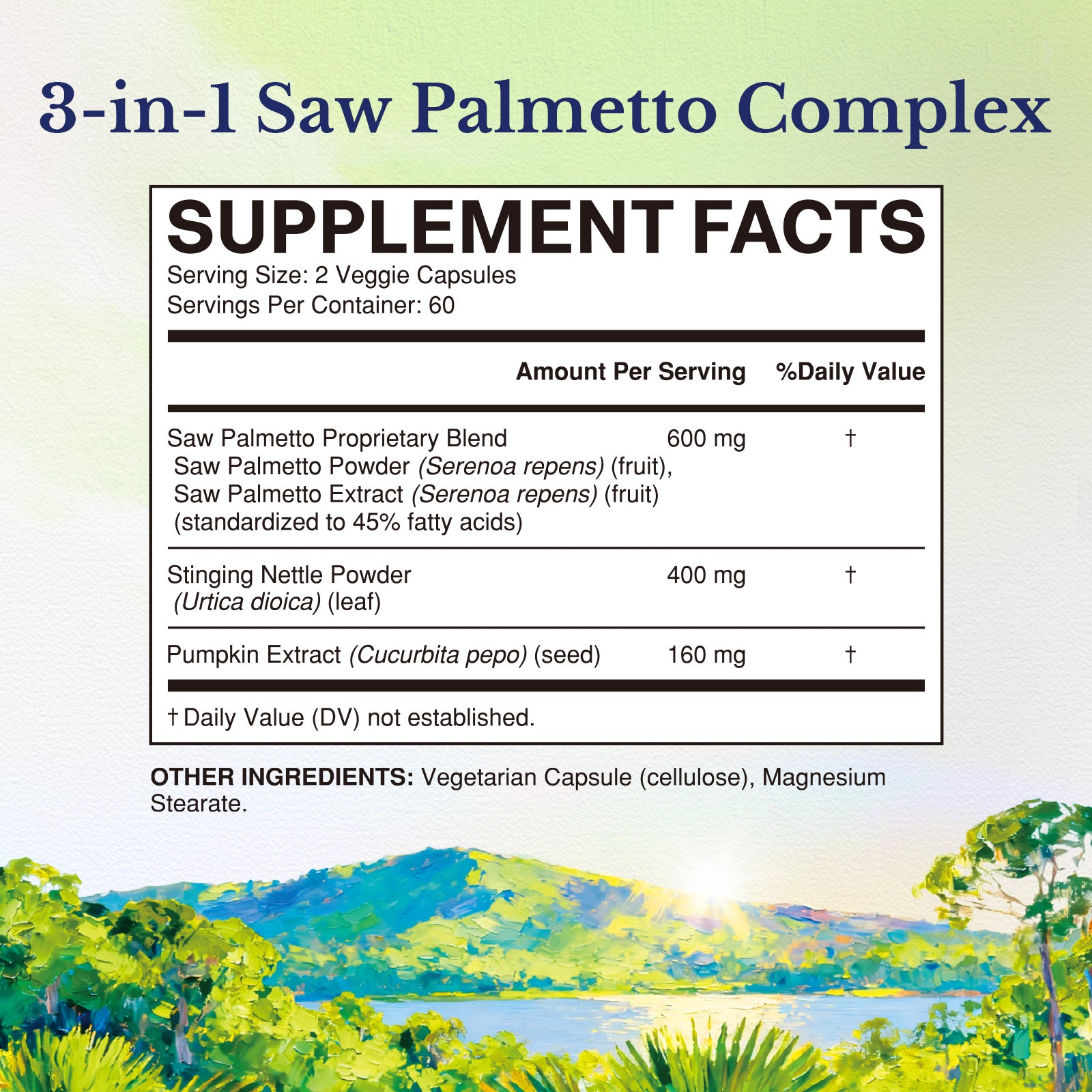 Saw Palmetto 600 mg