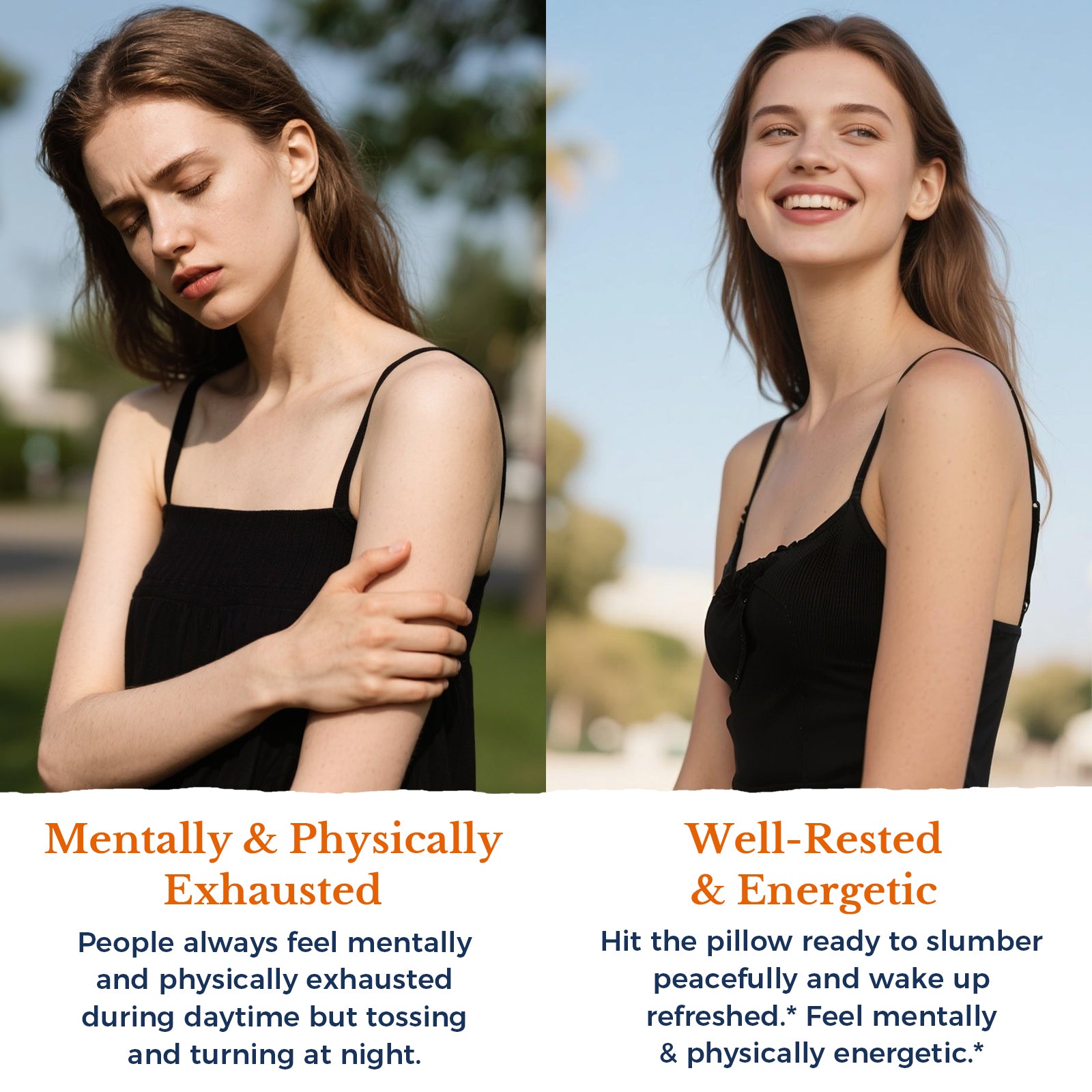 From Mentally & Physically Exhausted to Being Well-Rested & Energetic