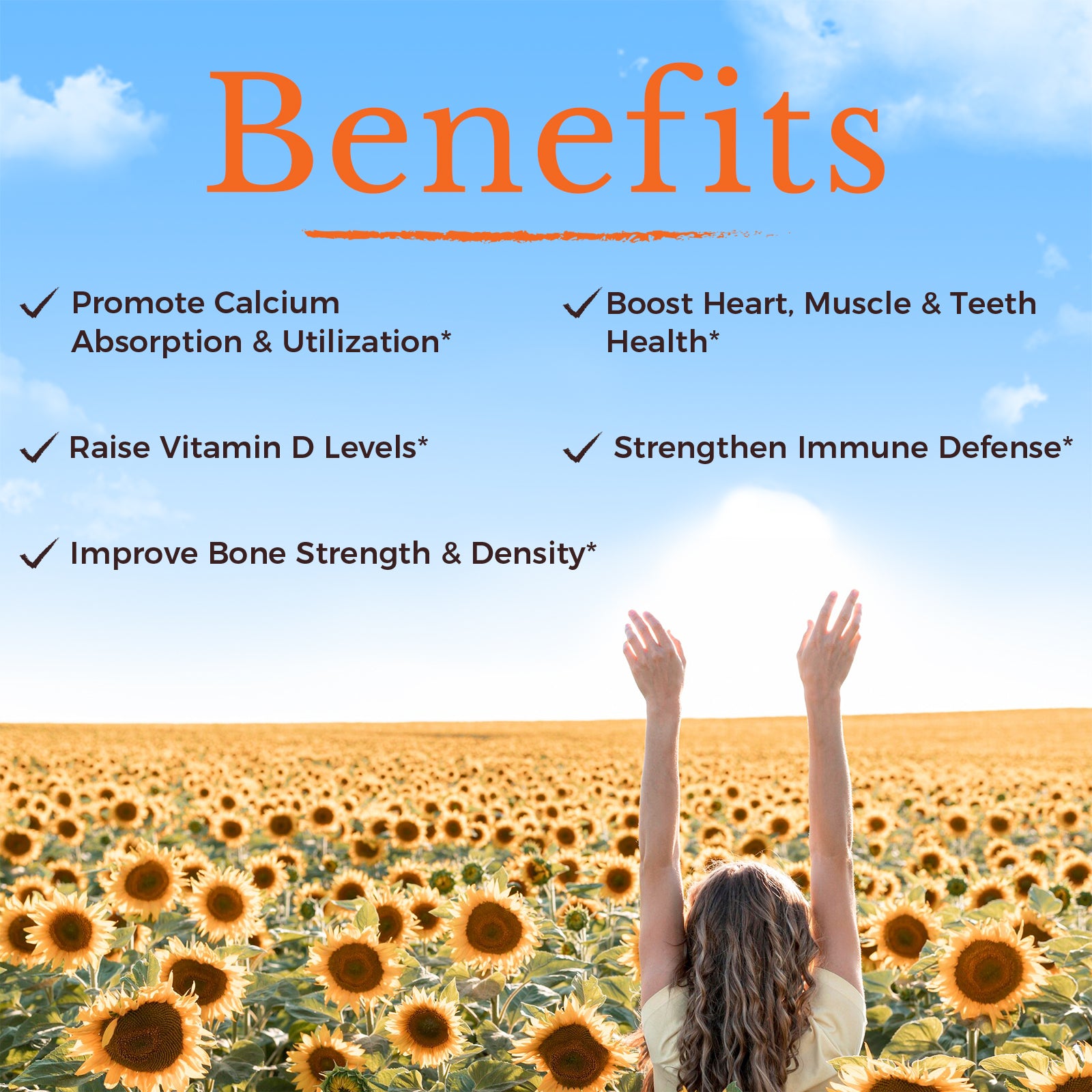 The Sunshine Vitamin Supports Bone Development Immune System Heart and Teeth Health