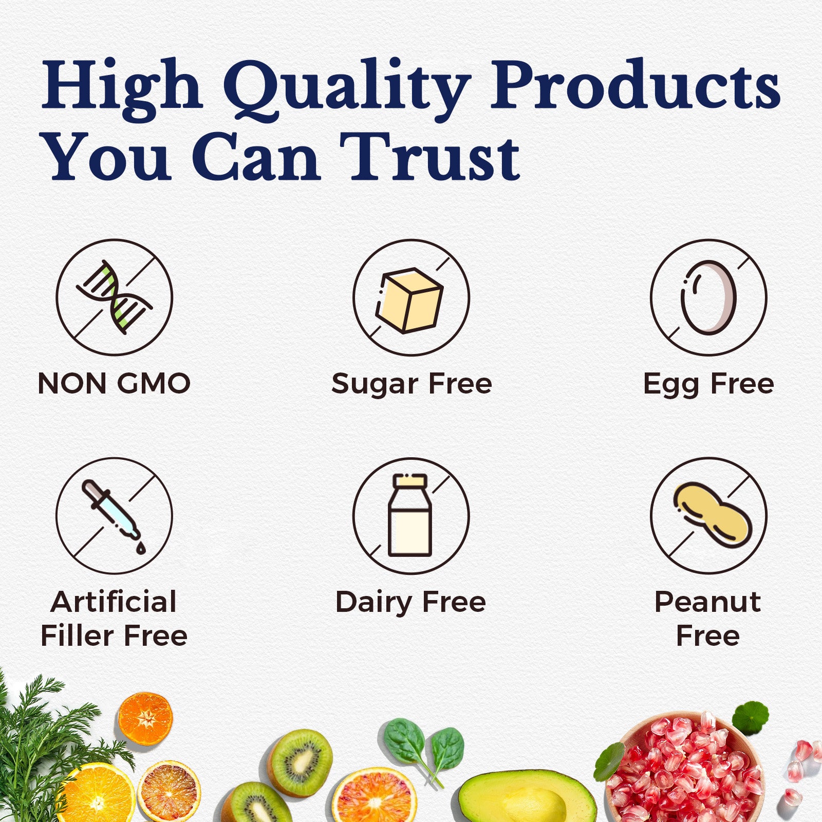 Vitalitown Supplement is Non-GMO Soy Free No Artificial Fillers