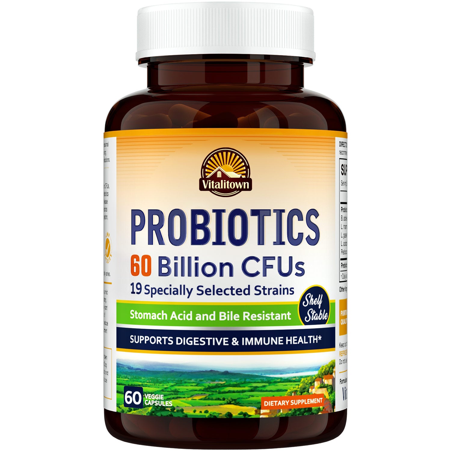 Vitalitown Probiotics With Prebiotics