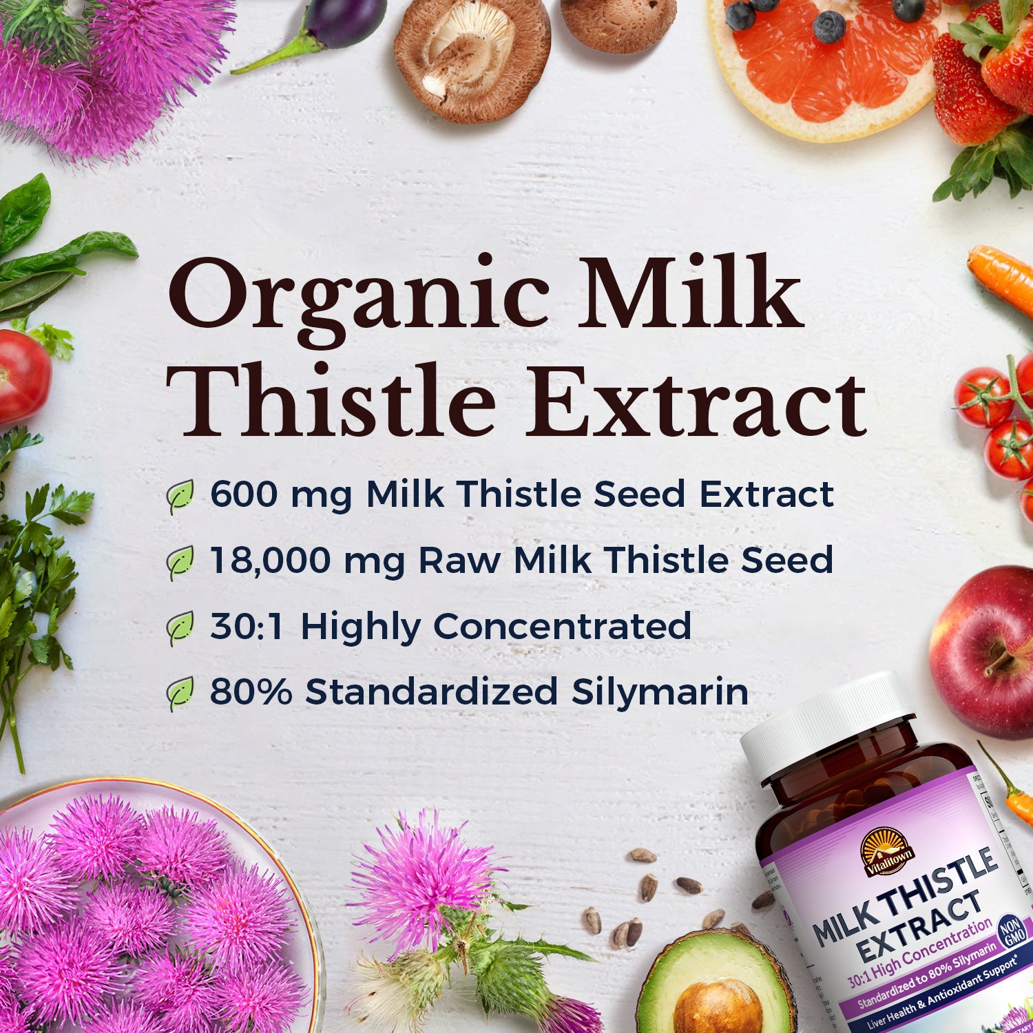 Organic Milk Thistle Extract