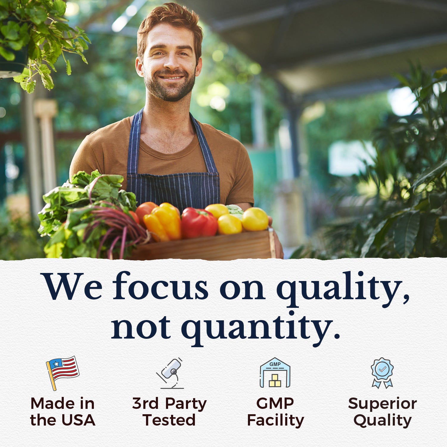 Vitalitown Supplement Made in GMP Facility in the USA. 3rd Party Tested. Superior Quality