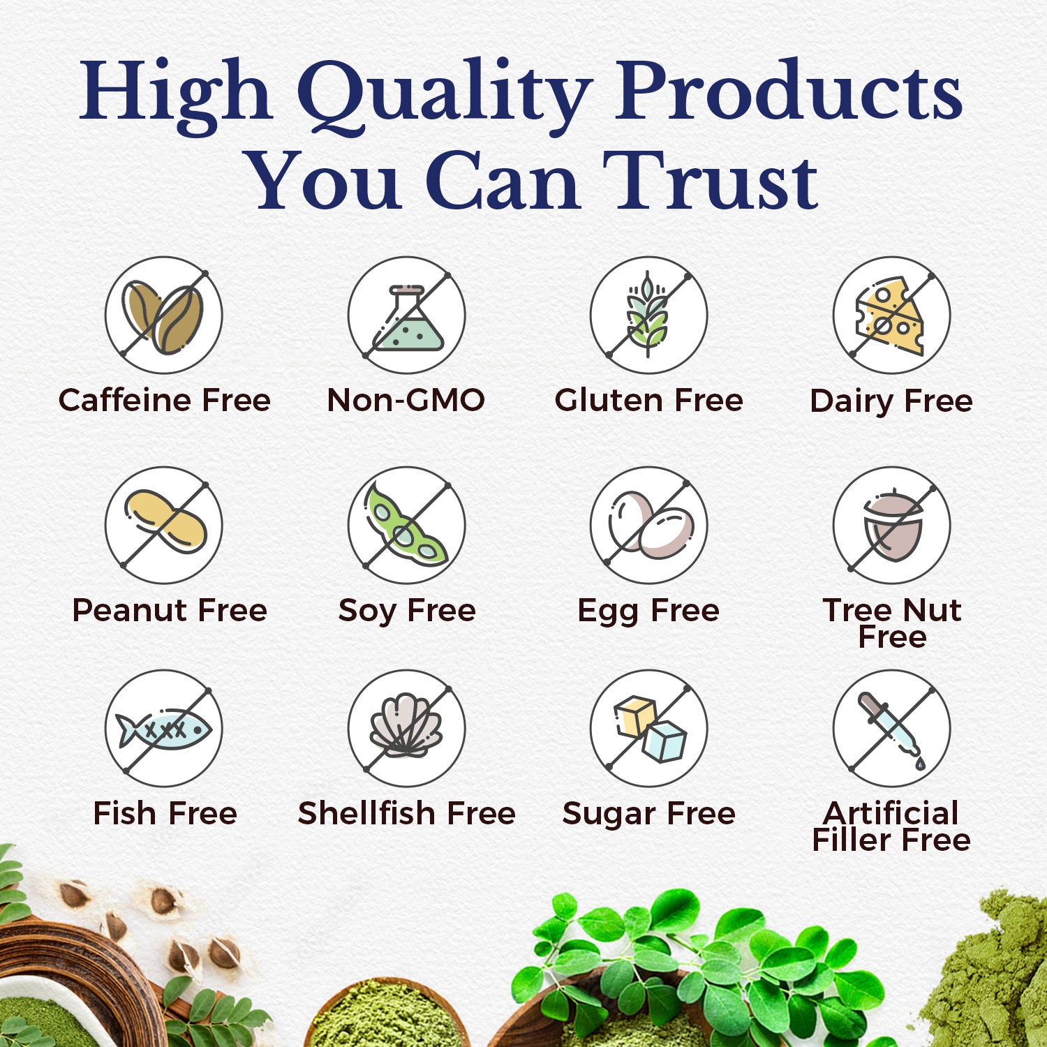 Vitalitown Supplement is Non-GMO Soy Free No Artificial Fillers