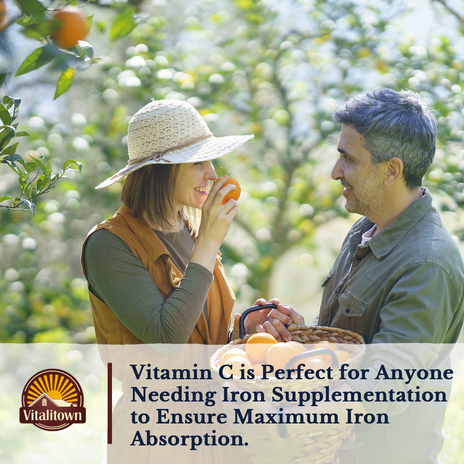 Vitamin C is Perfect for Anyone Needing Iron Supplementation to Ensure Maximum Iron Absorption.